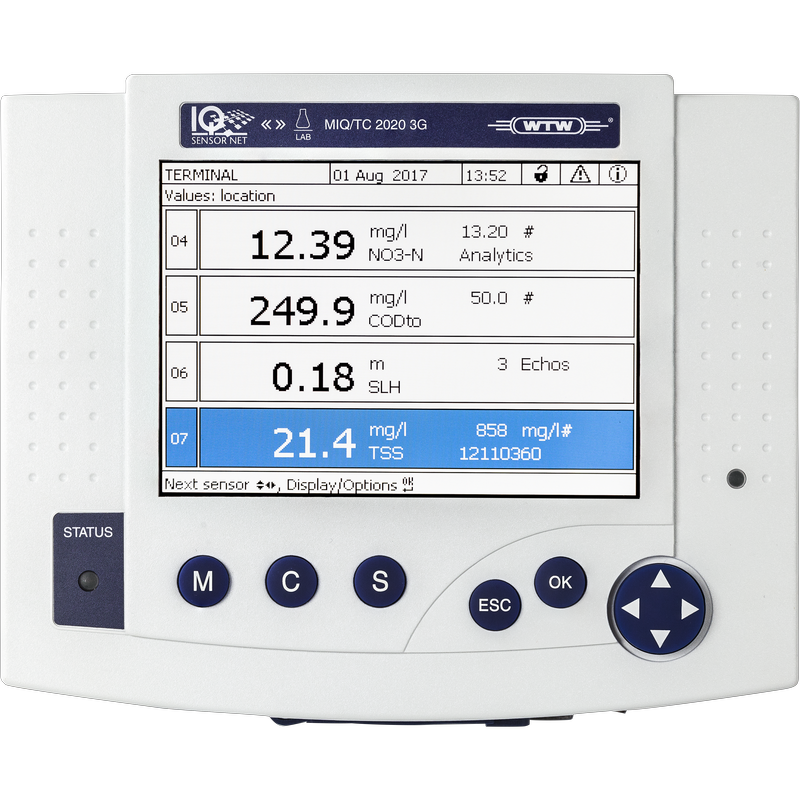 MIQ-2020 IQ Terminal og Kontroller (20 parametre) MIQ-2020 IQ Terminal og Kontroller (20 parametre)